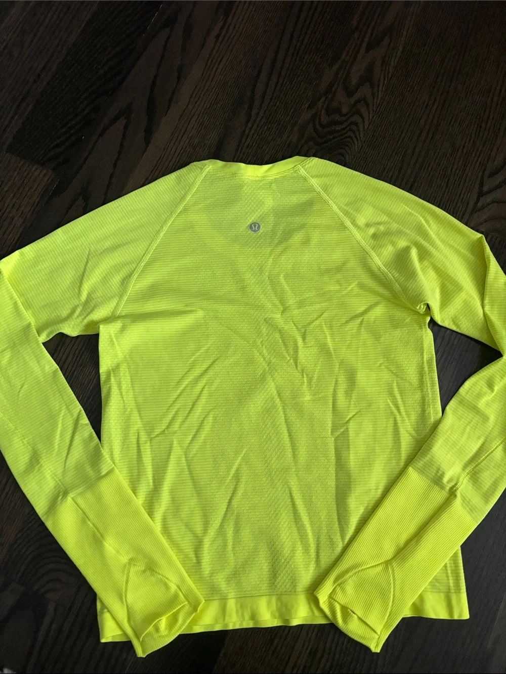 lululemon athletica Align yoga top Neon Yellow Long Sleeve size 6